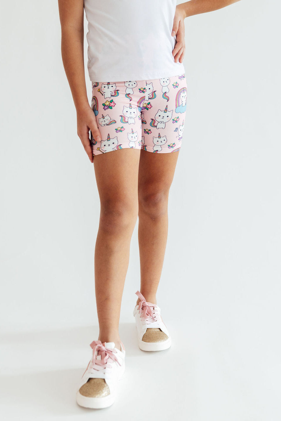 Rainbow Purr-fection Twirl Shorts 2
