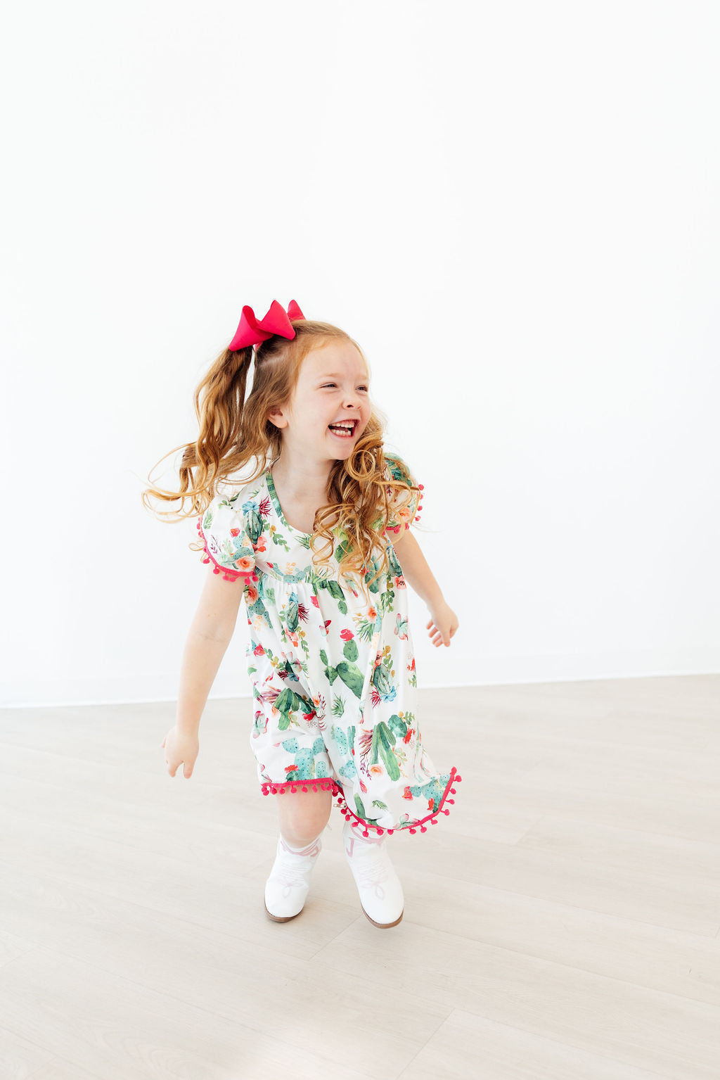 Cute Cactus Pom Pom Dress 9