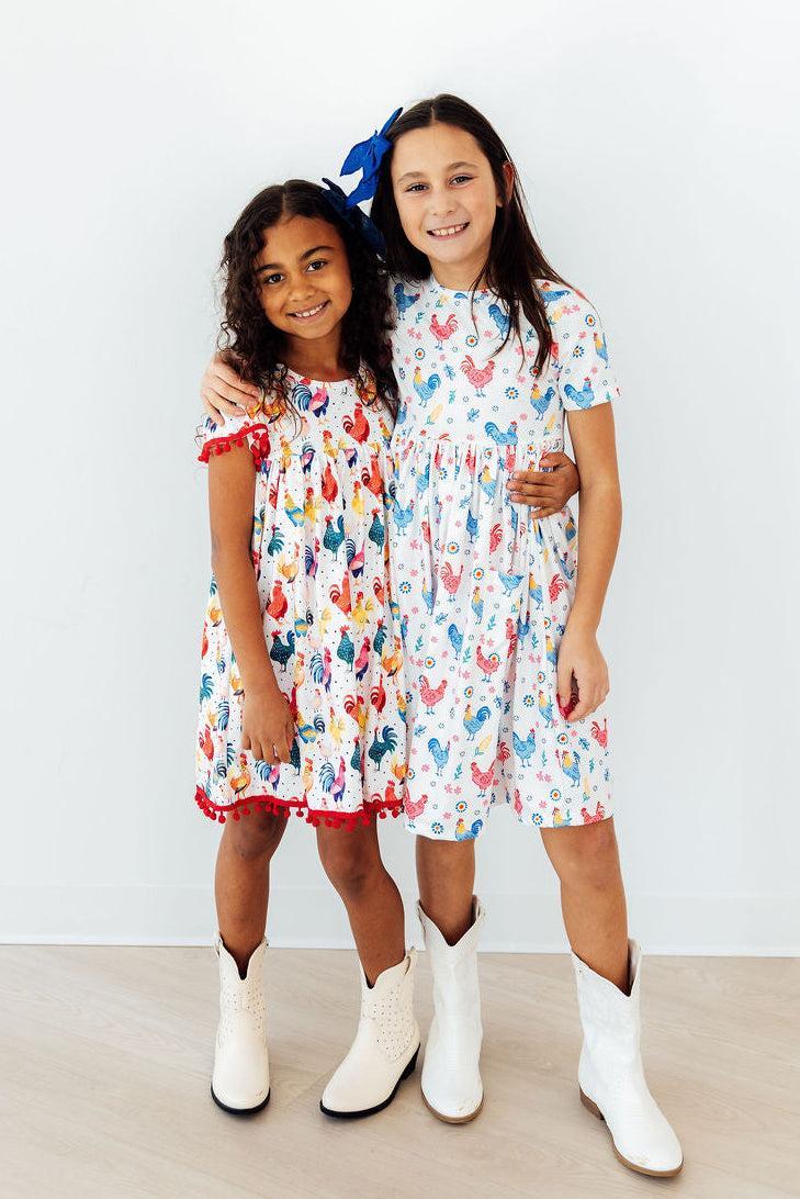 Rooster Pom Pom Dress 5