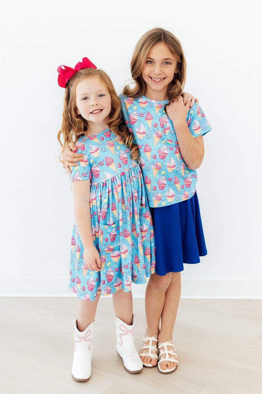 Delightful Desserts S/S Pocket Twirl Dress 2