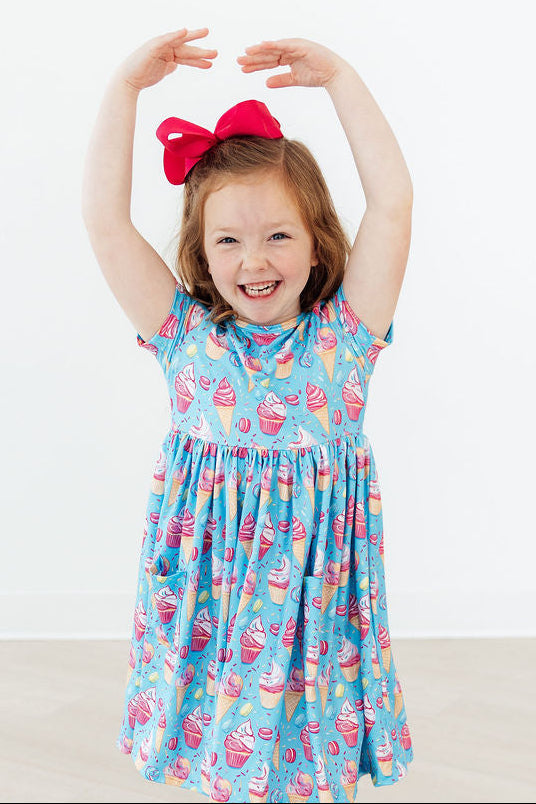 Delightful Desserts S/S Pocket Twirl Dress 4