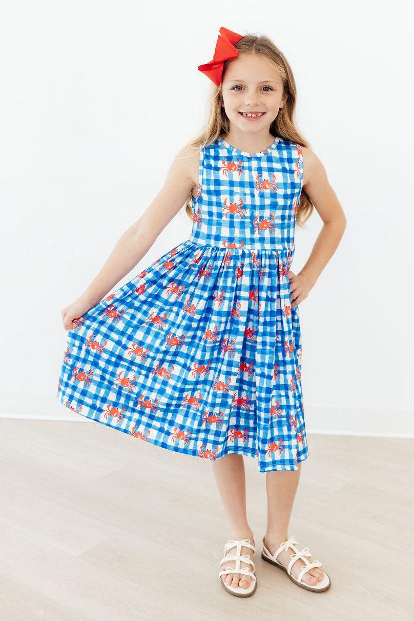 Crabby Cutie Tank Twirl Dress 4