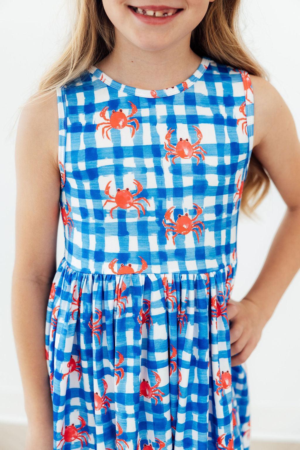 Crabby Cutie Tank Twirl Dress 2