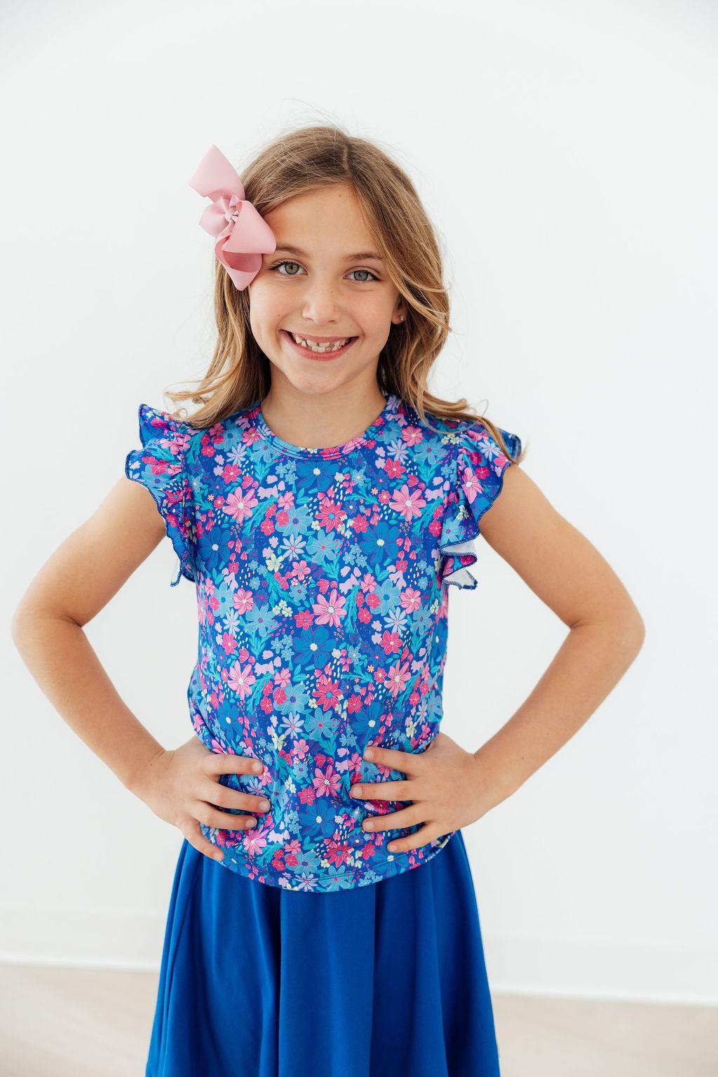 Dreaming Daisies S/S Ruffle Tee 5