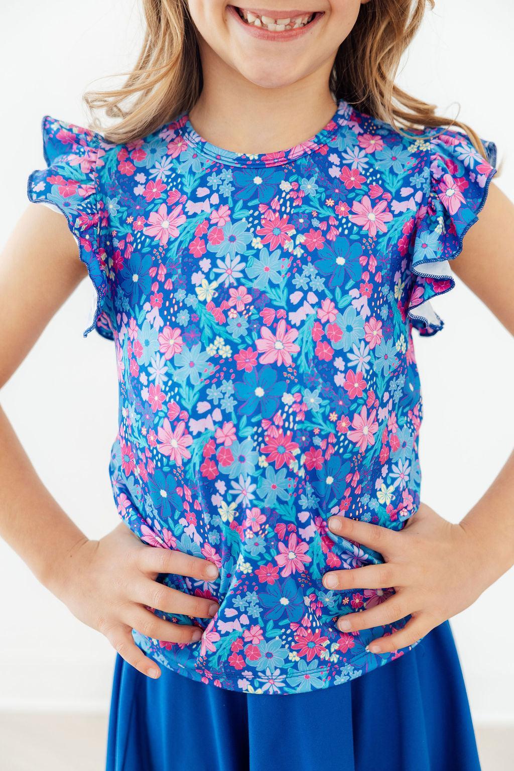 Dreaming Daisies S/S Ruffle Tee 3