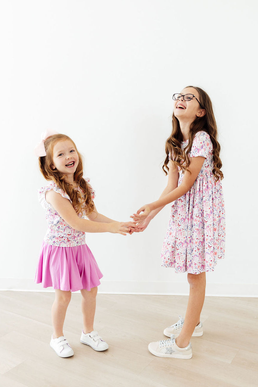 Whimsical Woods S/S Pocket Twirl Dress 2