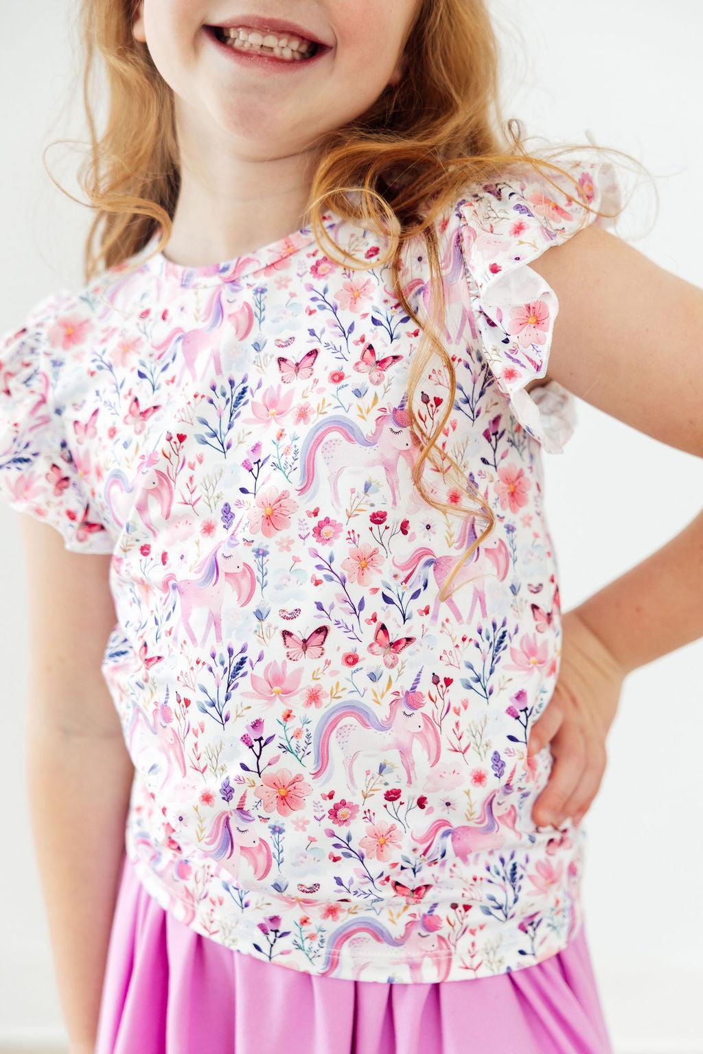 Whimsical Woods S/S Ruffle Tee 2