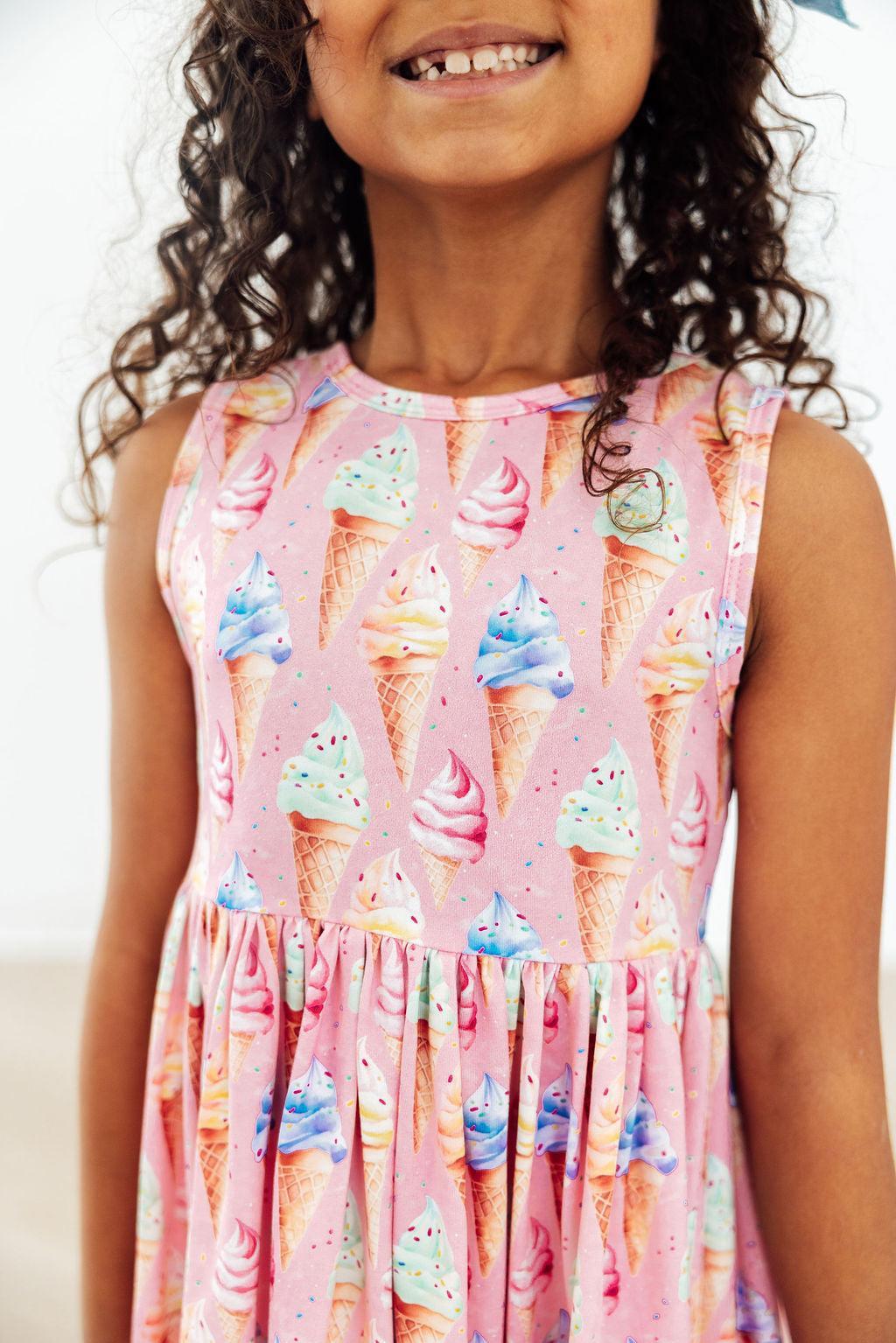 Ice Cream Dreams Tank Twirl Dress 1