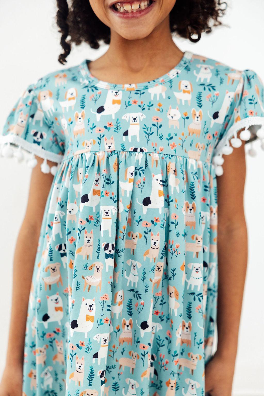Furry Friends Pom Pom Dress 1