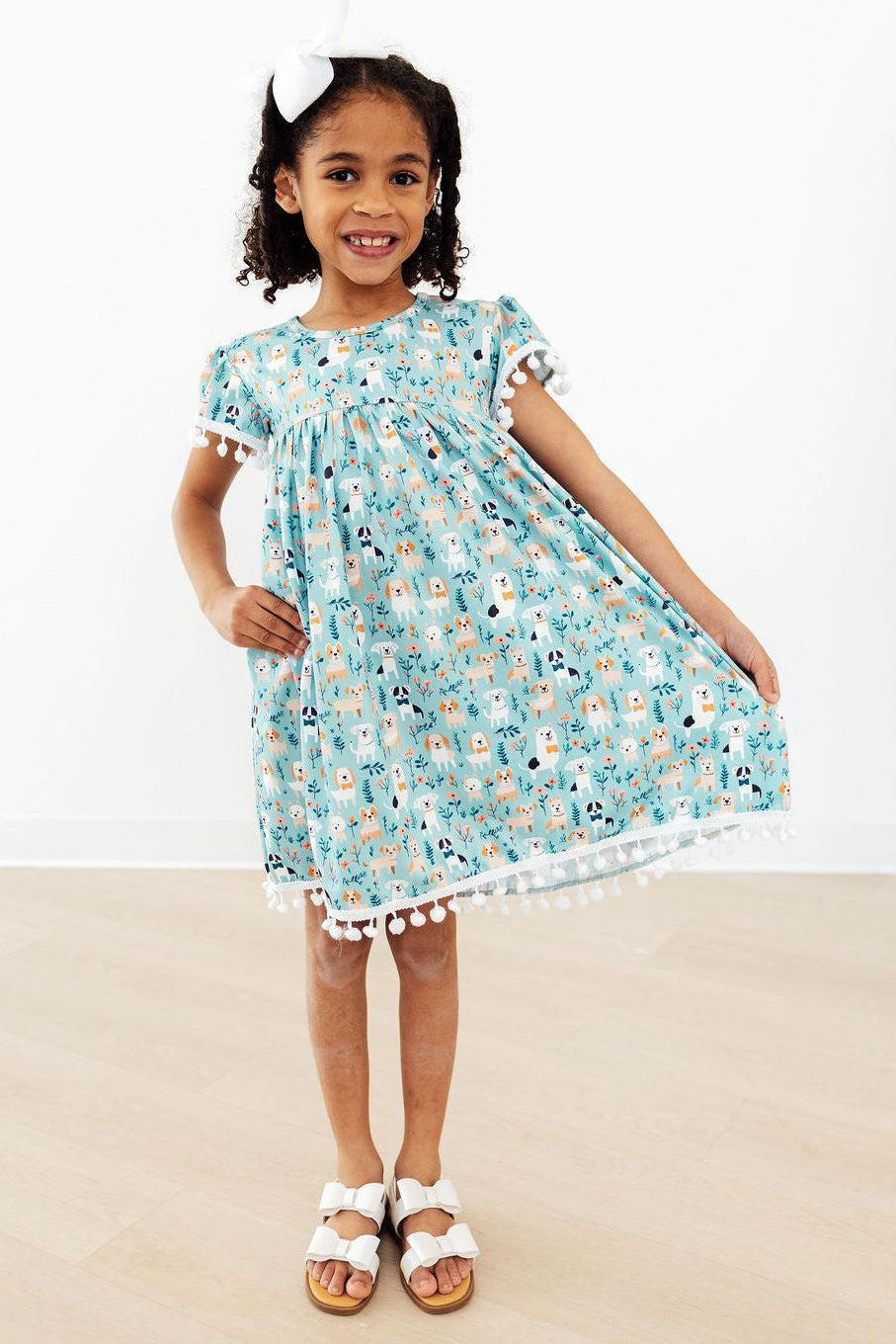 Furry Friends Pom Pom Dress 2