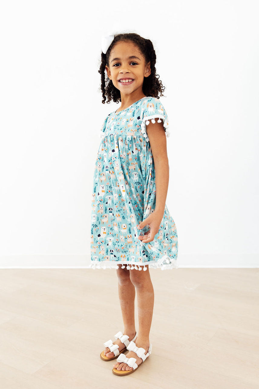 Furry Friends Pom Pom Dress 4