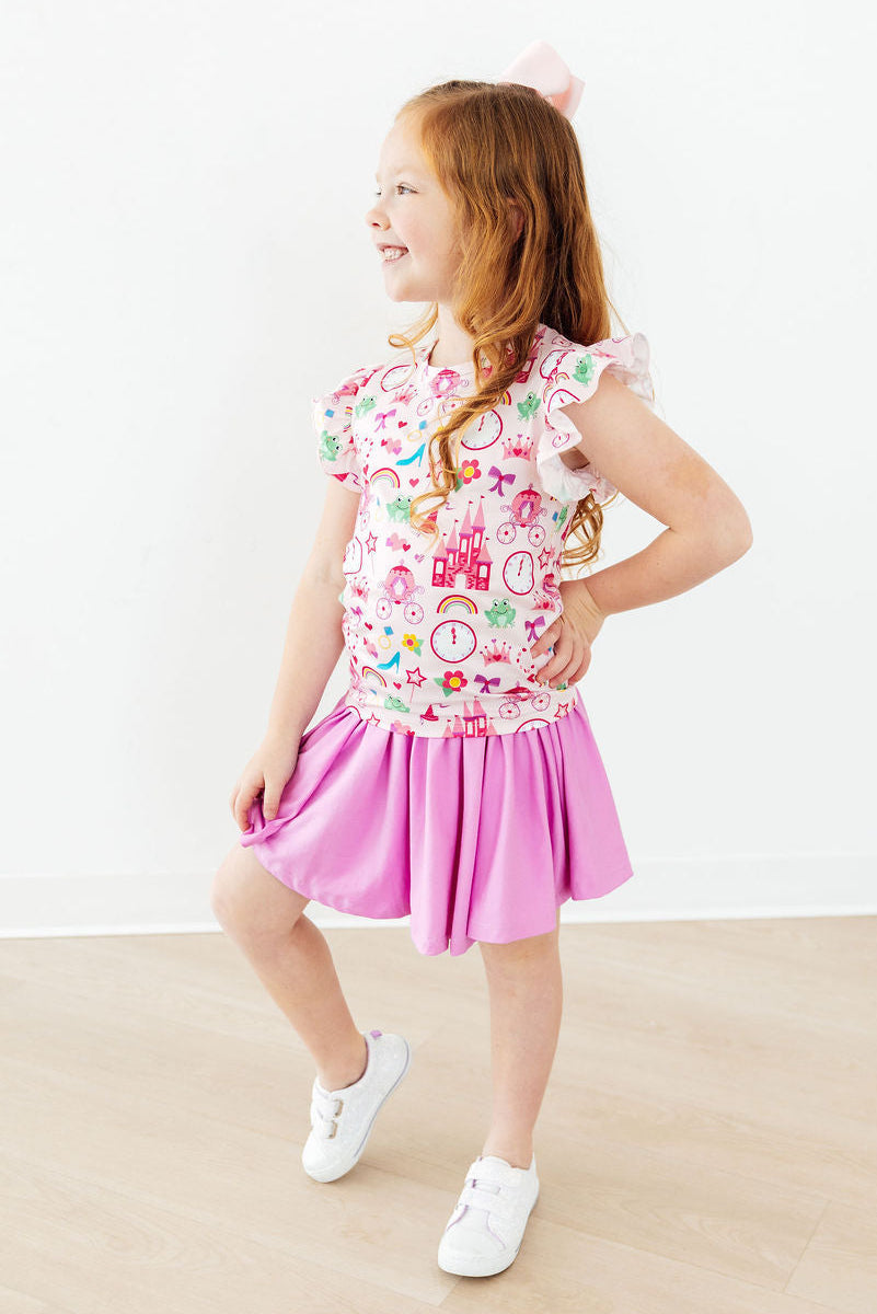 Princess & the Froggie S/S Ruffle Tee 4