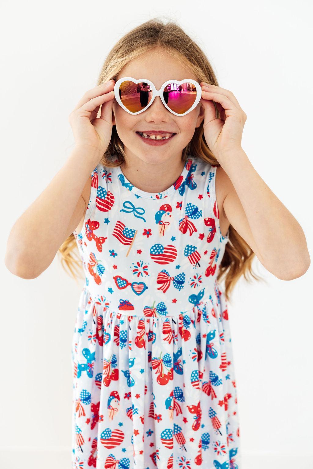 Little Miss Liberty Tank Twirl Dress 3