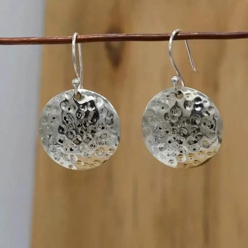 Minimalist Concave and Convex Small Round Earrings 2