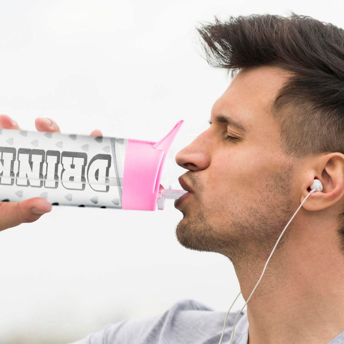 Motivational Leak Proof 32 Oz Water Bottles With Removable Straw 4