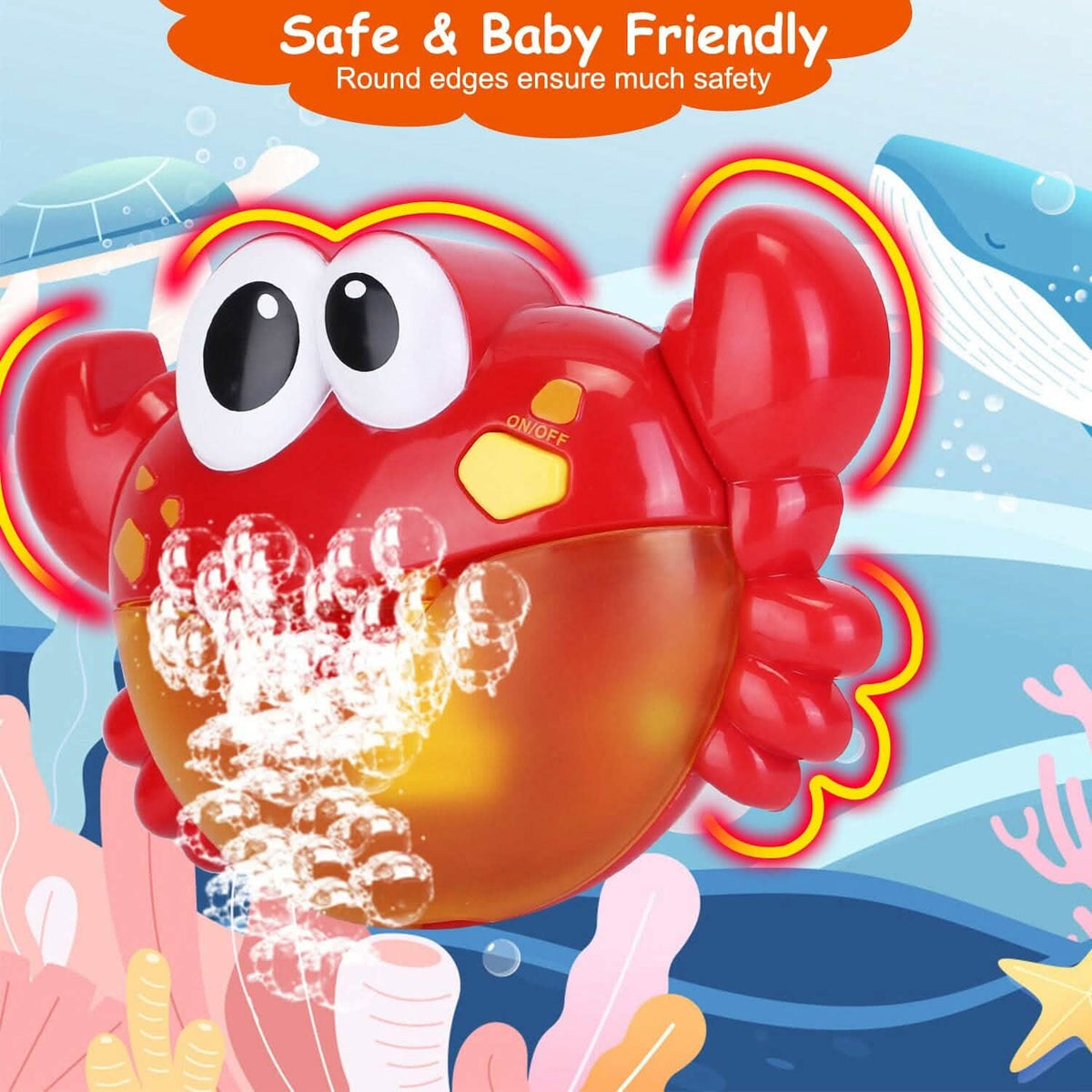 Musical Bubble Bath Maker for Bathtubs Toddler Bubble Machine 12