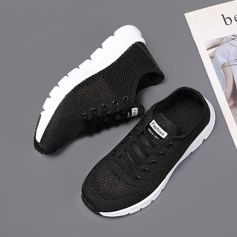 New Mesh Womens Sneakers Breathable Flat Shoes Women Lightweight Sports Non-slip Running Footwear Fashionable Breathable And Non-Slip Walking Shoes For Women 13