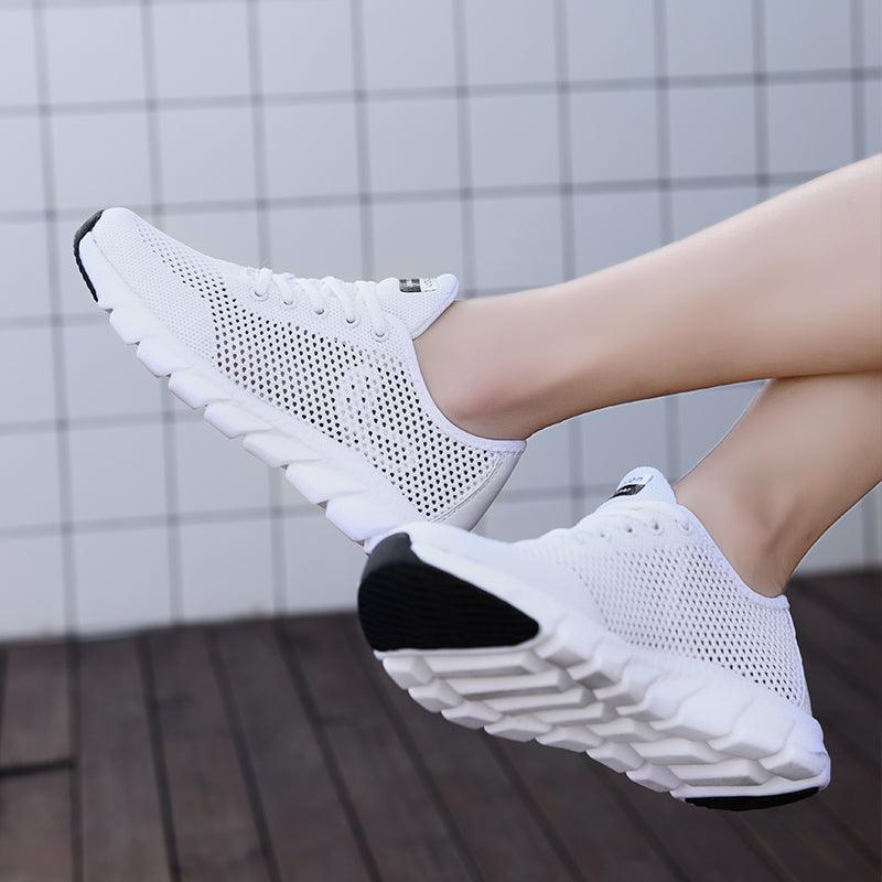New Mesh Womens Sneakers Breathable Flat Shoes Women Lightweight Sports Non-slip Running Footwear Fashionable Breathable And Non-Slip Walking Shoes For Women 15