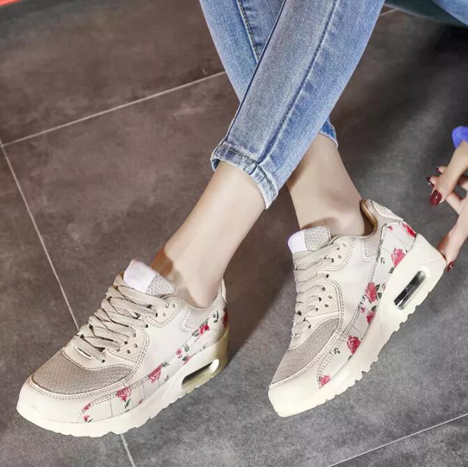 New Red Platform Womens Sneakers Casual Shoes Fashion Spring Tenis Woman Footwear Trainers Fashion Lightweight Tennis Sport Walking Athletic Casual Sneakers 3
