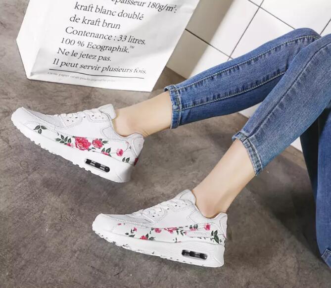 New Red Platform Womens Sneakers Casual Shoes Fashion Spring Tenis Woman Footwear Trainers Fashion Lightweight Tennis Sport Walking Athletic Casual Sneakers 2