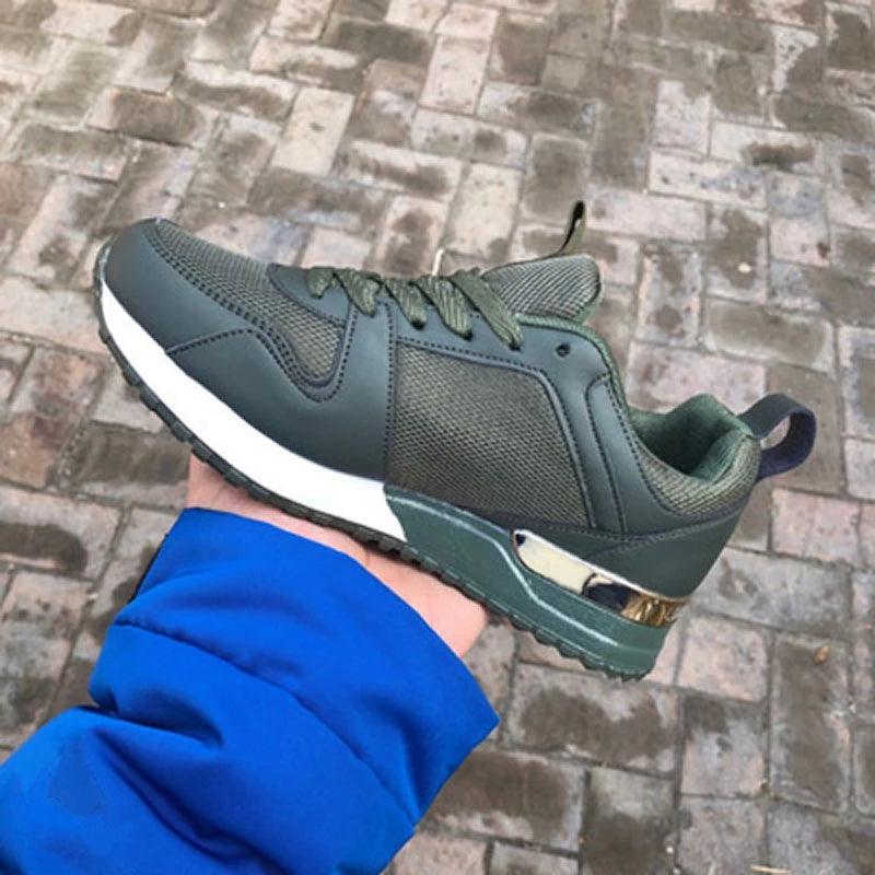 New Women's Breathable Sneakers Fashion Autumn Running And Walking Lace-up Breathable Casual Comfortable Walking Footwear Fashion New Lightweight Sneakers 8