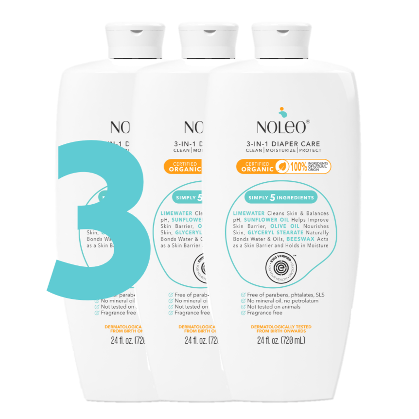 NOLEO 3-IN-1 - Diaper Rash Cream - EWG Verified 13