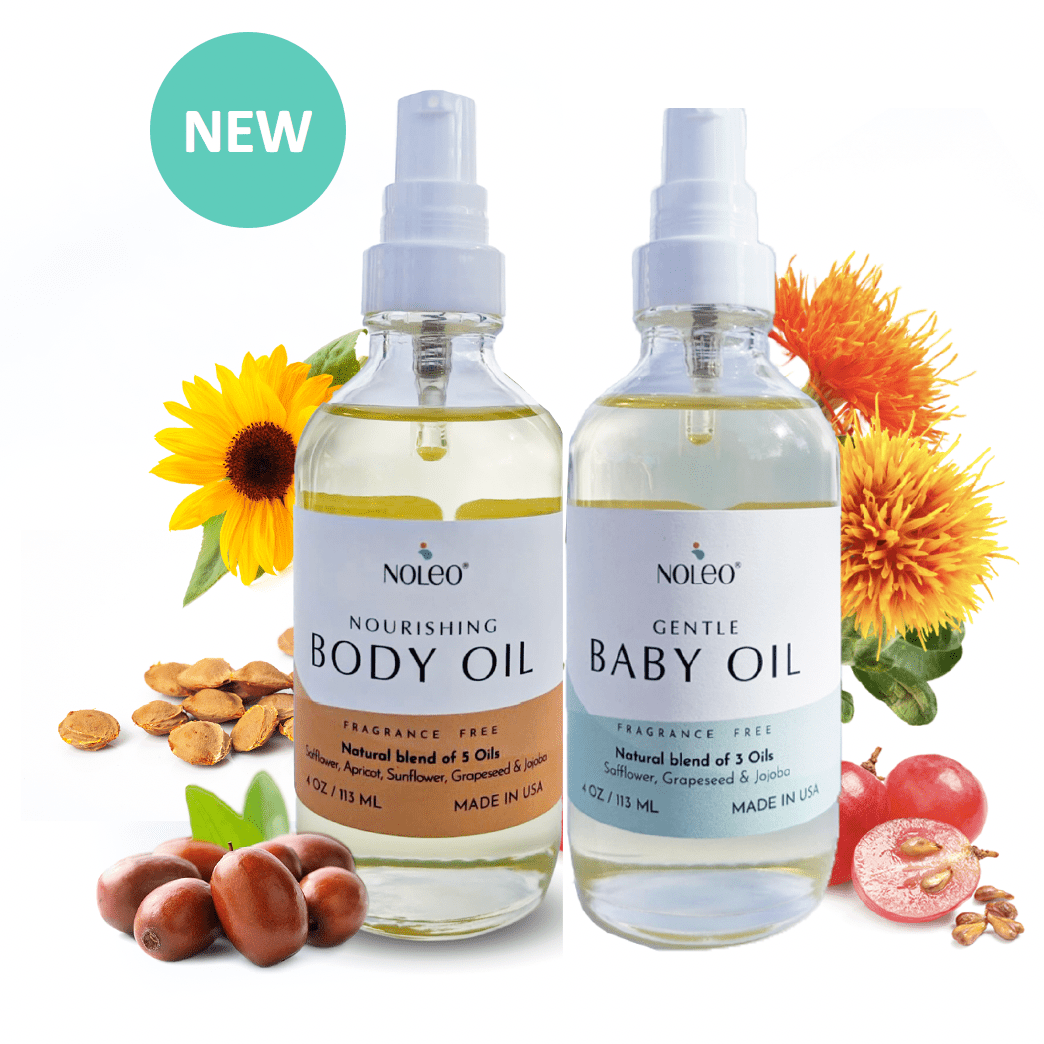 NOLEO BODY + BABY OILS (4oz + 4oz) 1