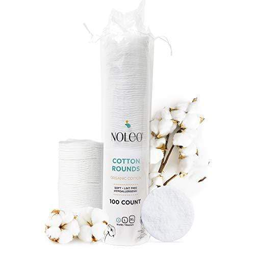 NOLEO Organic Cotton Rounds - Small 2" 3