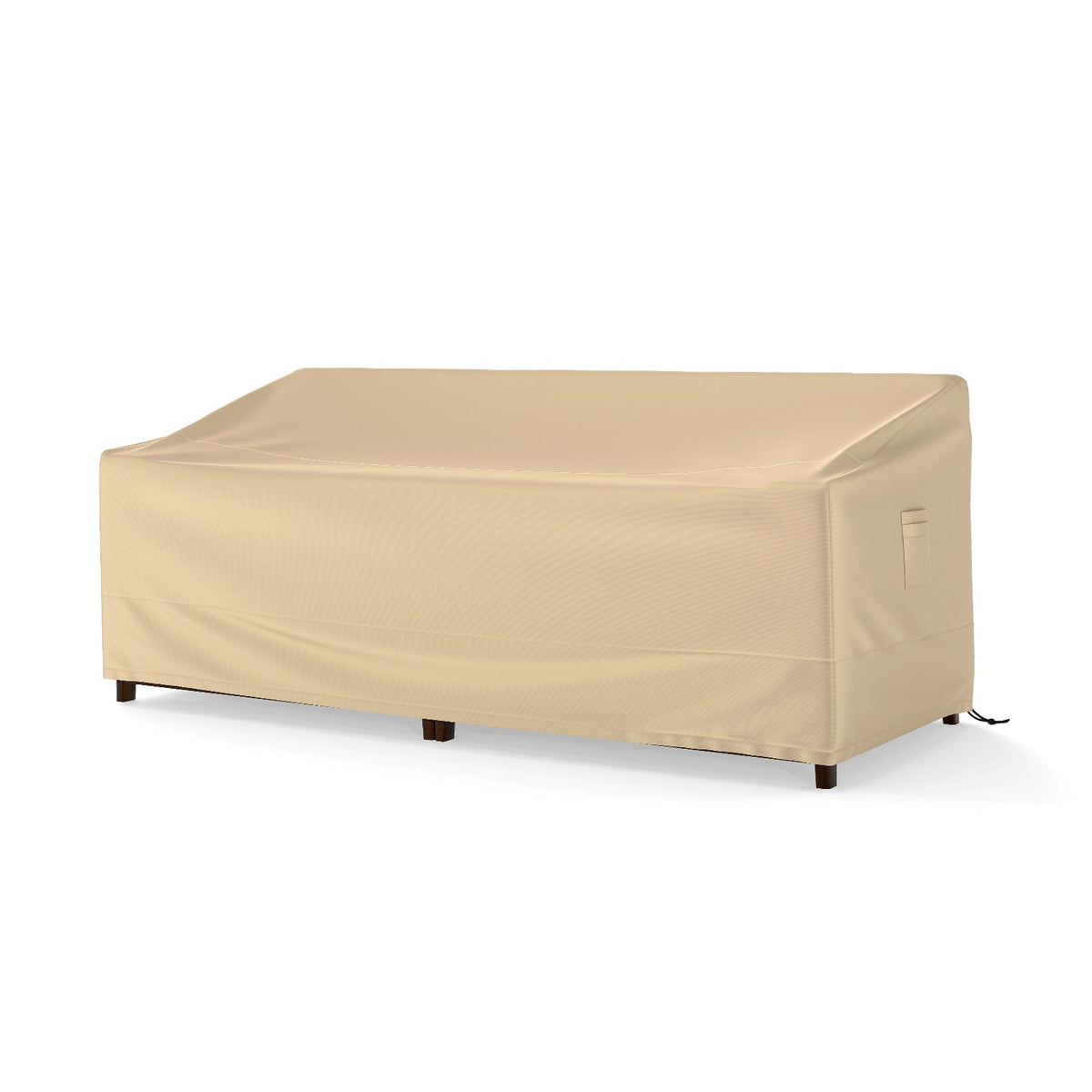 Patio Furniture Cover with Padded Handle and Click-Close Straps 7