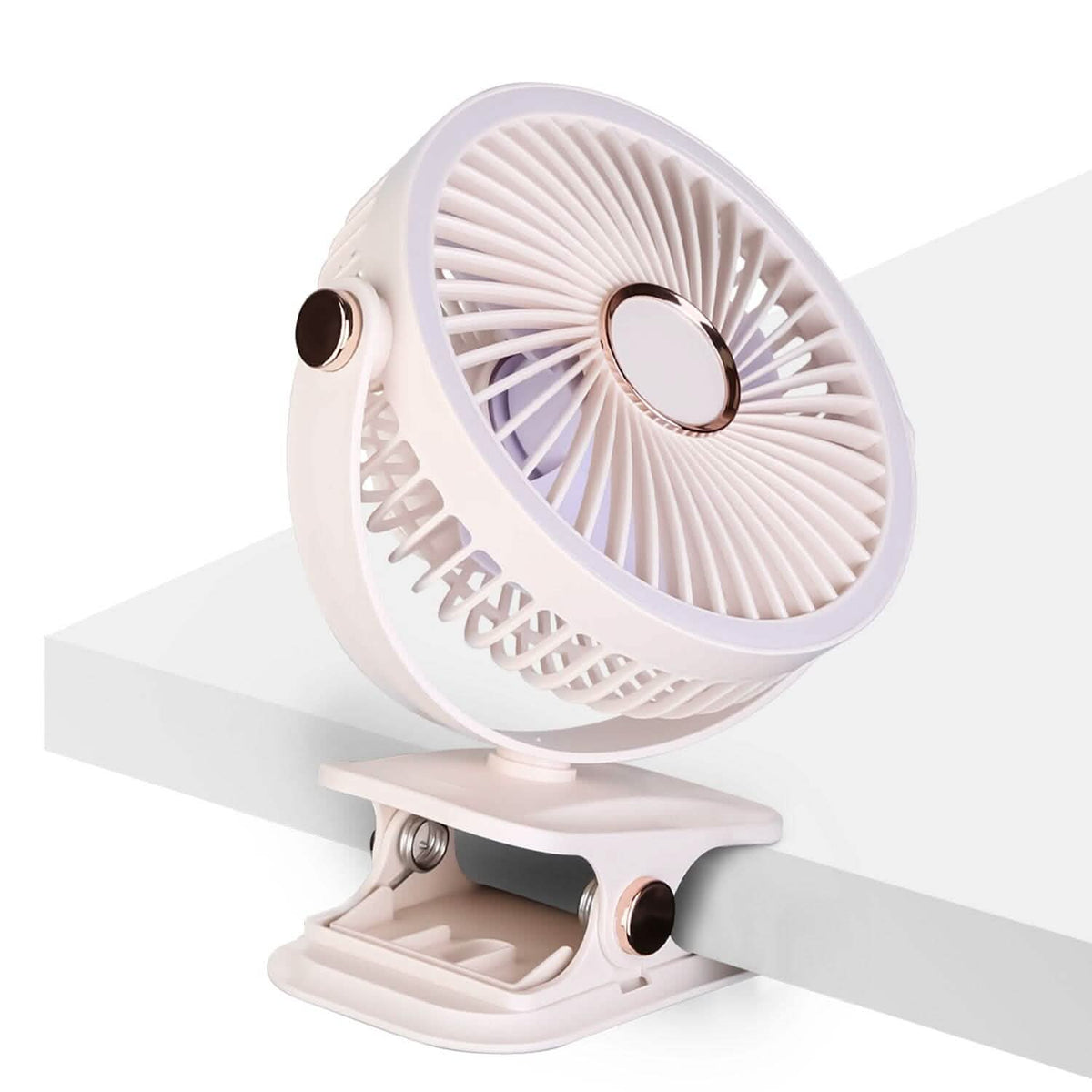 Portable Quiet Rechargeable Clip-On Fan 5