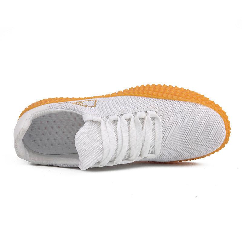 Men's Black Sneakers Mesh Breathable Shoes Male Fashion Black Athletic Footwear Flat Casual Walking Shoes Breathable Casual Shoes Couple Fashion Lace Up Mens Sneakers 16