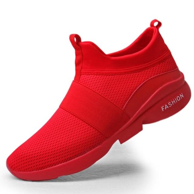 Mens Red Sneakers Flats Sport Footwear Couple Sneakers New Fashion Lovers Casual Lightweight Jogging Breathable Tennis Sport Shoes For Workout OutdoorWalking 23
