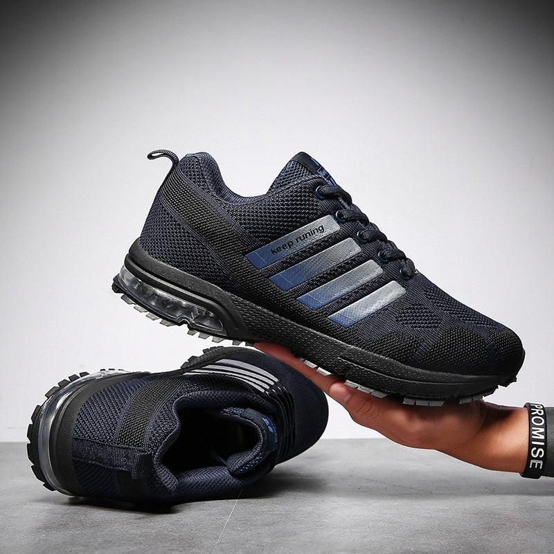 Running Mens Sport Elegant Sneakers Air Cushion Sneakers Lace Up Low Top Jogging Shoes Man Athletic Footwear Breathable Comfortable Athletic Running Sneakers 67