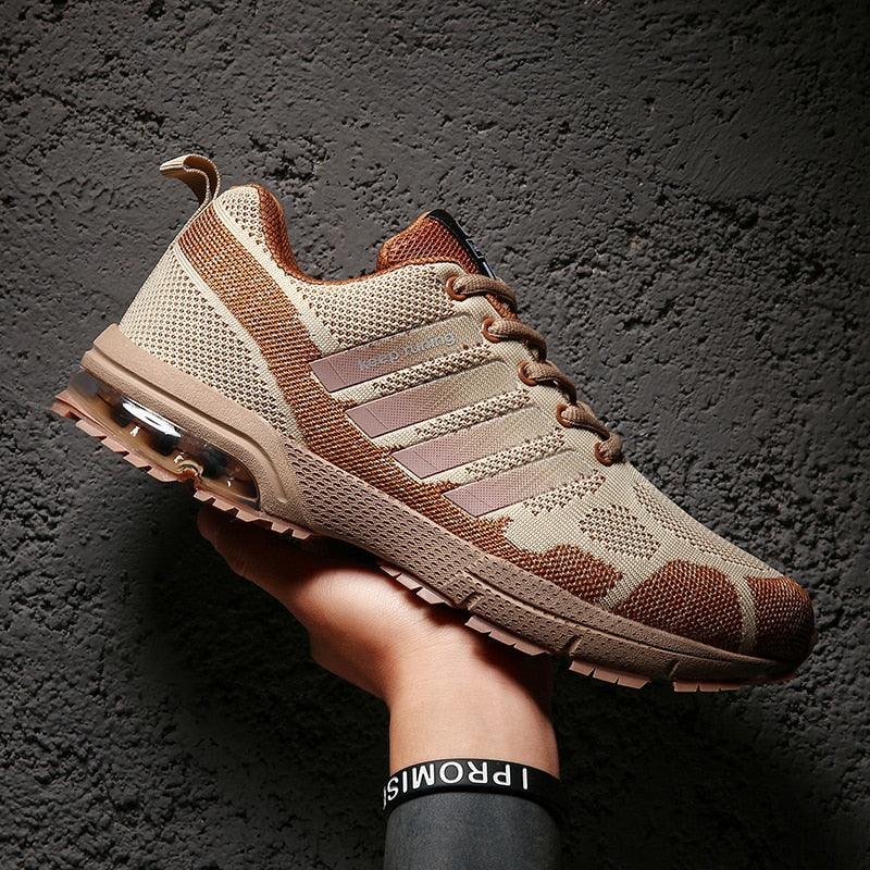 Running Mens Sport Elegant Sneakers Air Cushion Sneakers Lace Up Low Top Jogging Shoes Man Athletic Footwear Breathable Comfortable Athletic Running Sneakers 71
