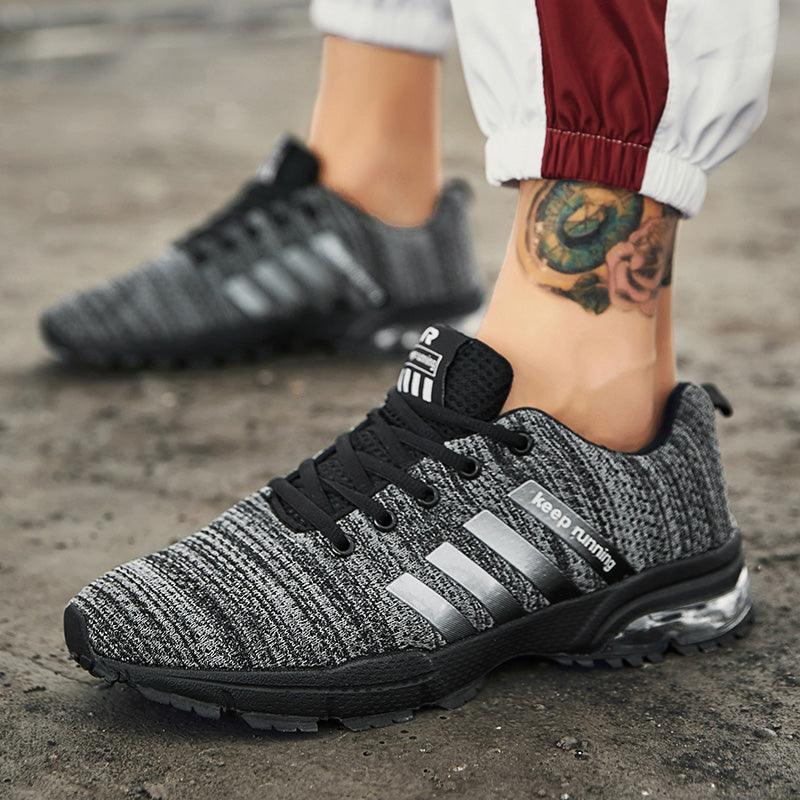Men's Casual Sports Shoes Breathable Sneakers Air Cushion Running Shoes Air Cushion Mesh Running Shoes Women Footwear Mens Casual Sport Training Fitness Sneakers For Workout 22