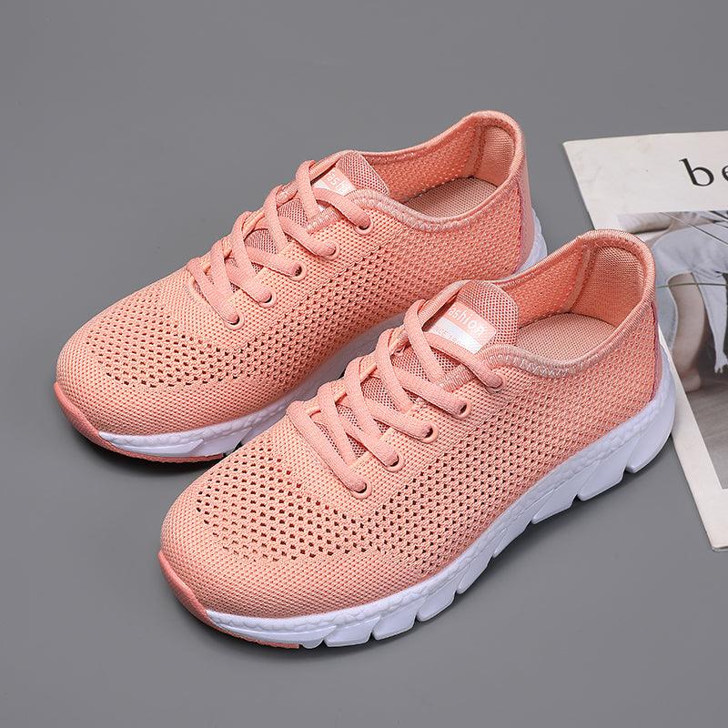 New Mesh Womens Sneakers Breathable Flat Shoes Women Lightweight Sports Non-slip Running Footwear Fashionable Breathable And Non-Slip Walking Shoes For Women 27