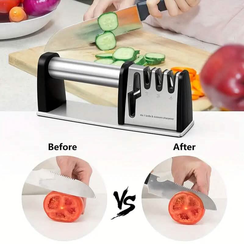 Professional 4-Stage Knife Sharpener Tool 6