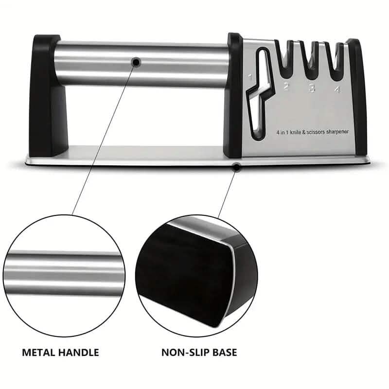 Professional 4-Stage Knife Sharpener Tool 2