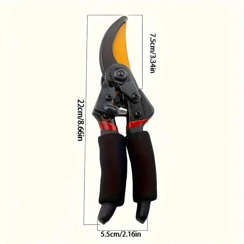 Professional Titanium Bypass Pruning Shears 8