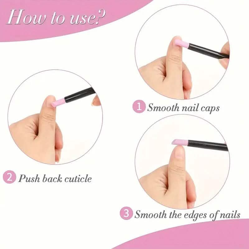 Pumice Stone Cuticle Pusher 9