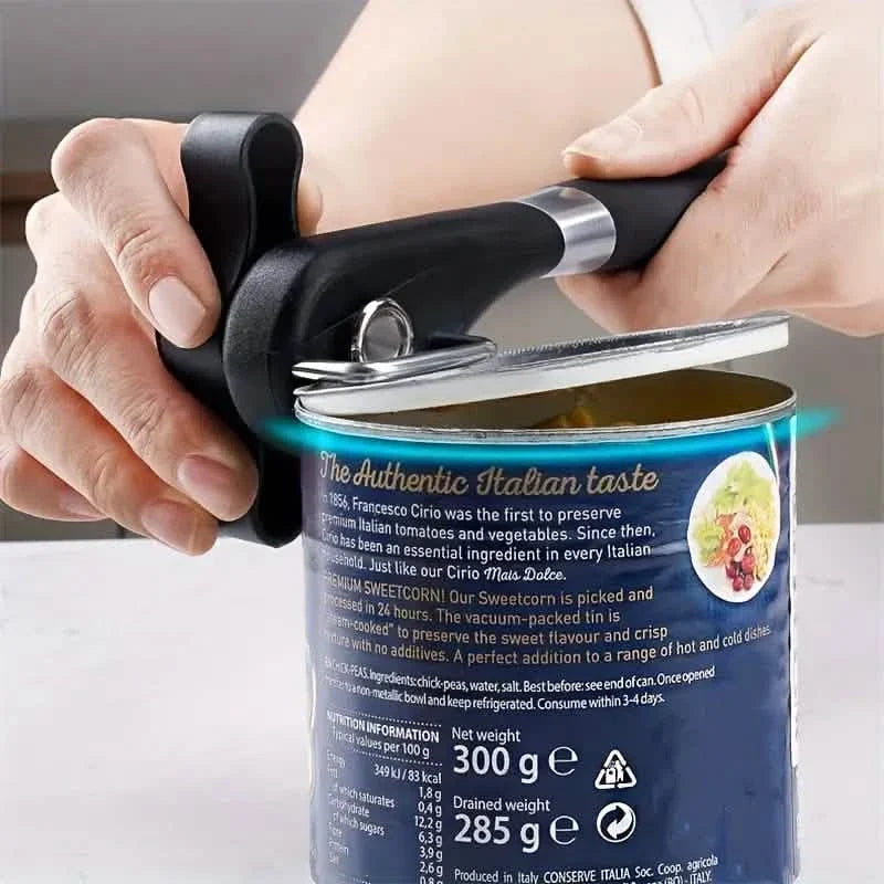Quick And Easy Stainless Steel Can Opener - Multifunctional Kitchen Gadget 4