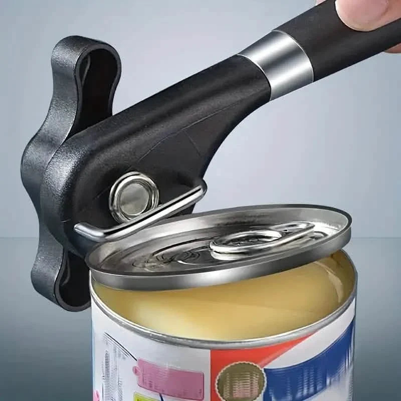 Quick And Easy Stainless Steel Can Opener - Multifunctional Kitchen Gadget 1