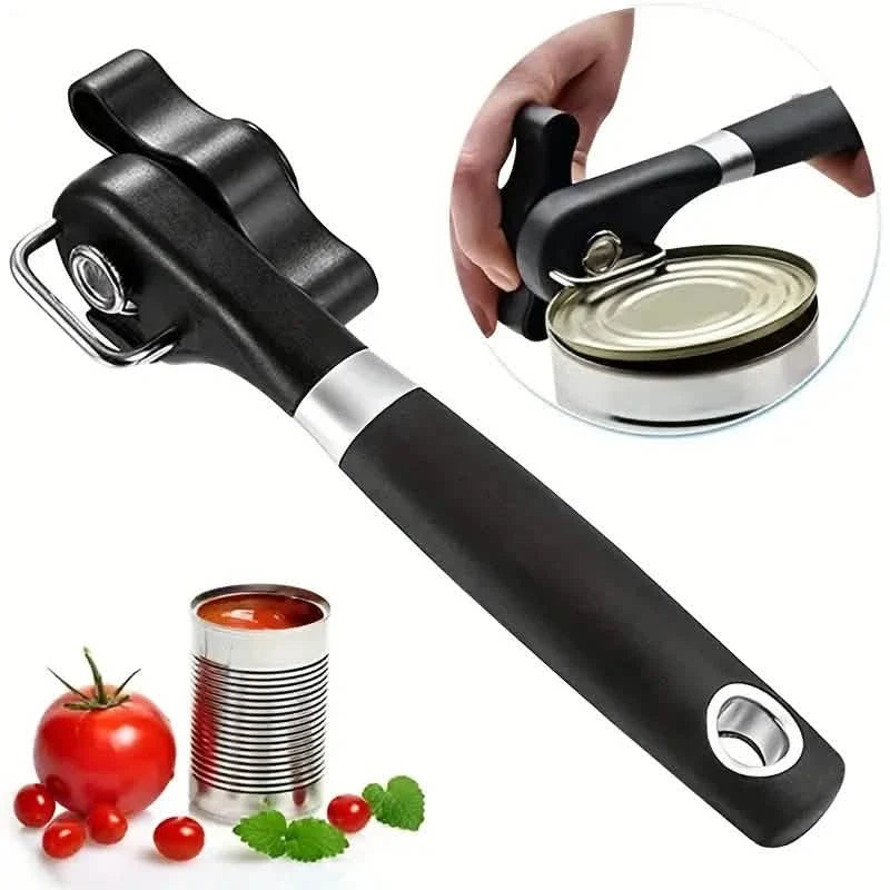 Quick And Easy Stainless Steel Can Opener - Multifunctional Kitchen Gadget 2
