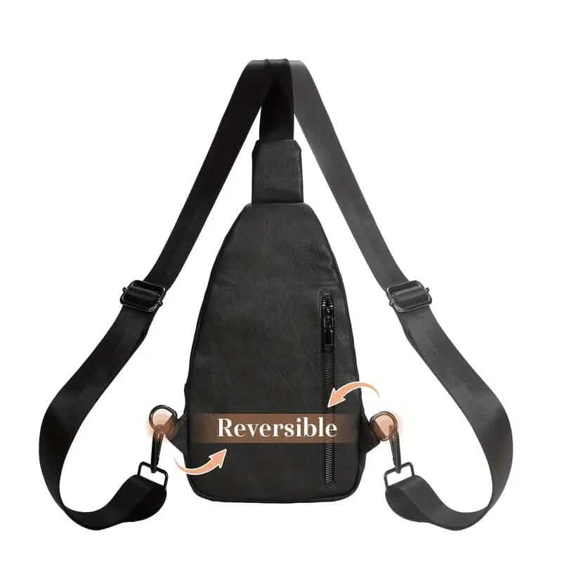 Retro PU Leather Crossbody Bag 4