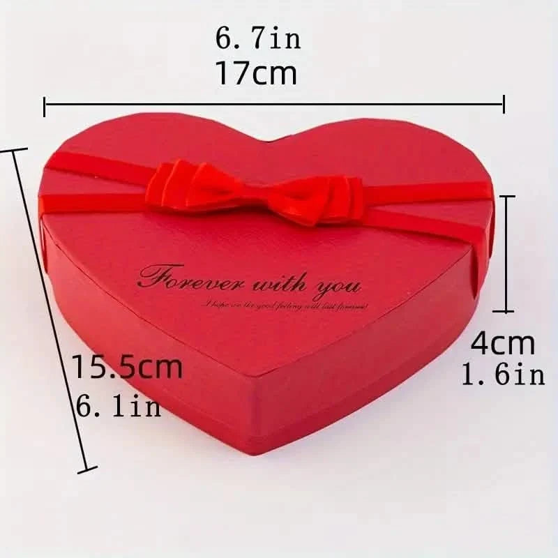 Rose-Shaped Soap Gift Box With Heart-Shaped Artificial Roses 9