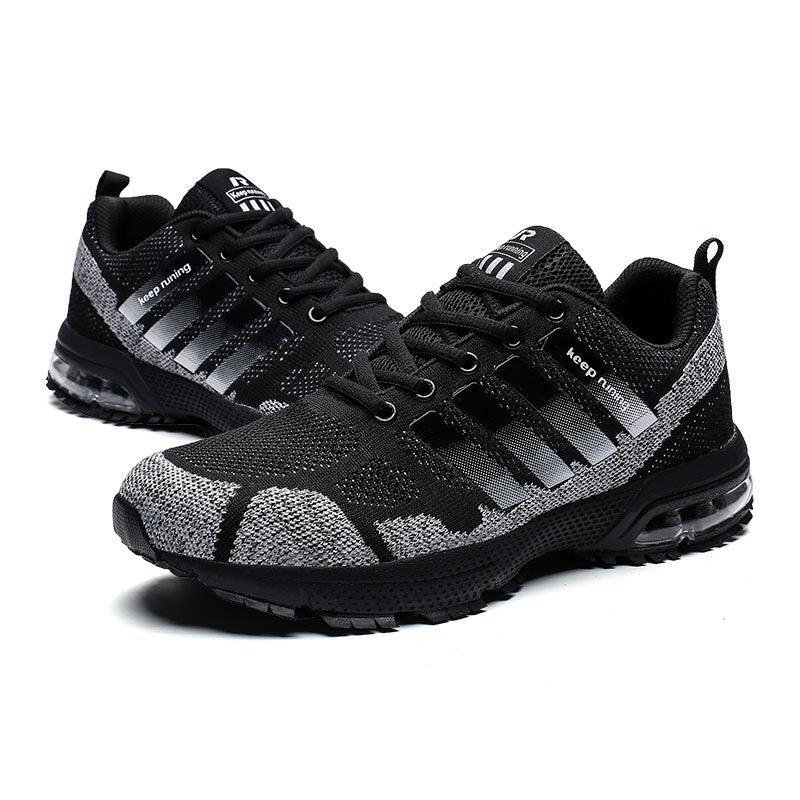 Running Mens Sport Elegant Sneakers Air Cushion Sneakers Lace Up Low Top Jogging Shoes Man Athletic Footwear Breathable Comfortable Athletic Running Sneakers 50