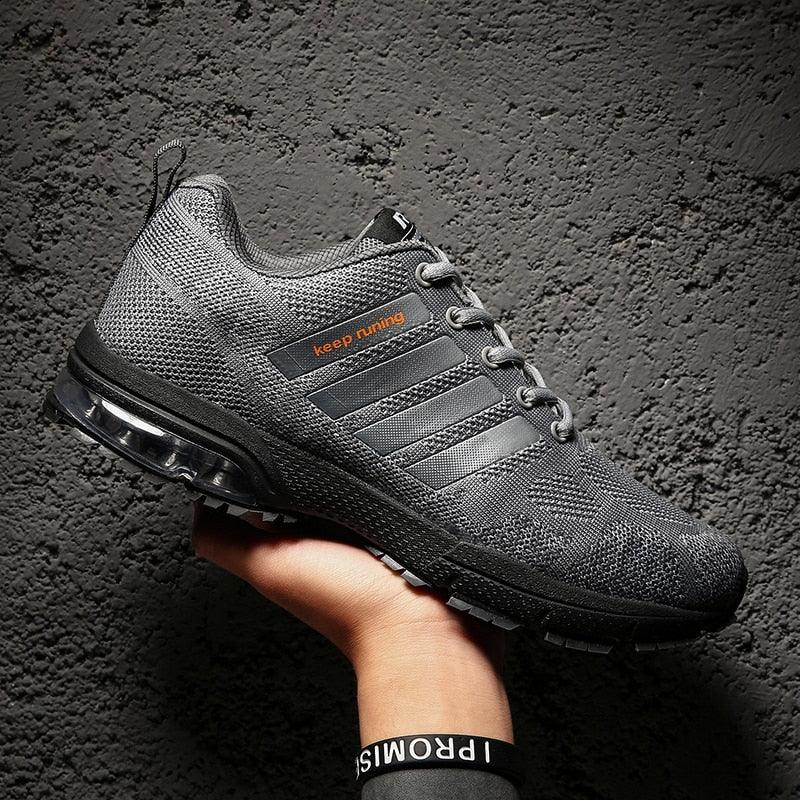 Running Mens Sport Elegant Sneakers Air Cushion Sneakers Lace Up Low Top Jogging Shoes Man Athletic Footwear Breathable Comfortable Athletic Running Sneakers 15
