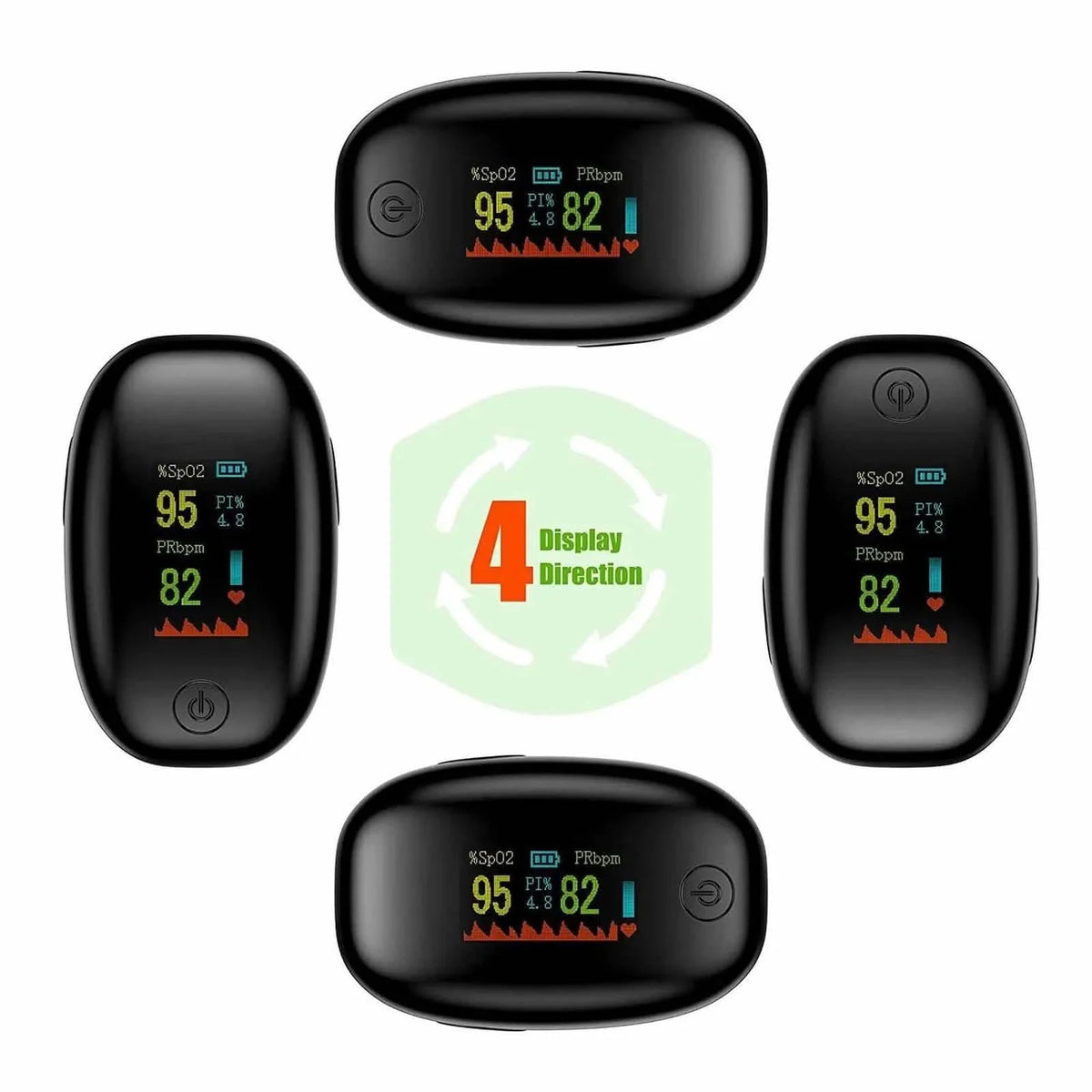 Finger Pulse Oximeter – Heart Rate & SPO2 Monitor 5