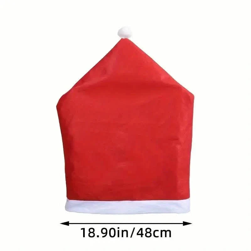 Santa Hats Dining Chair Covers Slipcover 6