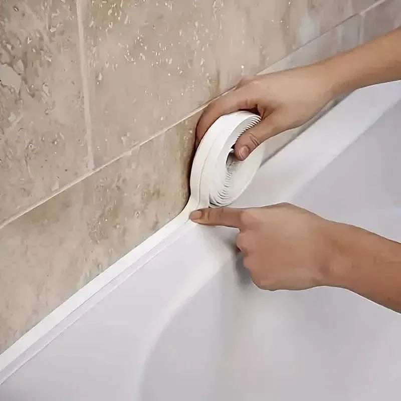 Self-Adhesive Waterproof Caulk Strip - Moisture-Resistant Sealing Tape for Kitchen & Bathroom 2